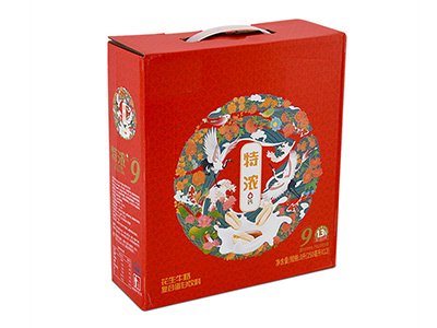 牛奶紙箱包裝（zhuāng）盒 彩色牛奶外包裝（zhuāng）彩盒