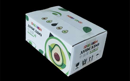 牛油果水果包（bāo）裝紙箱定（dìng）製 水果快遞紙箱廠家