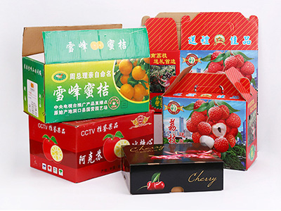 快遞水（shuǐ）果專用紙箱子 水果（guǒ）禮品彩箱定製